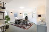 Visualisierung des Arbeitszi. - Zeitlose Villenresidenz mit Süd-Westgarten auf weitläufigem Grundstück