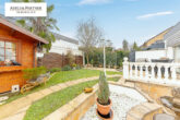 Gartenansicht - weiterer Blick - Attraktiver Bungalow im beliebten Königsdorf mit viel Potenzial & Aufstockungs - Option