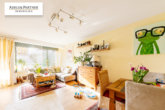 Wohnzimmer - Lichtdurchflutete 2-Zimmer-Wohnung mit idealem Schnitt & sonniger West-Loggia